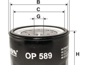 Filtru ulei FILTRON OP 589 – KIA | AutoRival