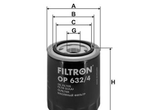 Filtru ulei FILTRON OP 632/4 – KIA | AutoRival