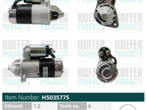 Electromotor HOFFER H5035775 – KIA | AutoRival