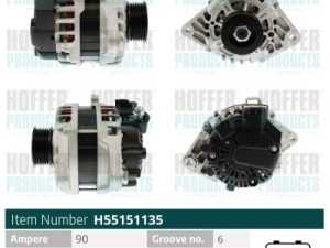 Alternator HOFFER H55151135 – KIA | AutoRival