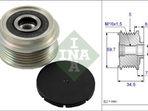 Fulie alternator INA 535 0034 10 – KIA | AutoRival