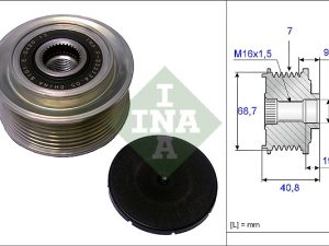 Fulie alternator INA 535 0079 10 – KIA | AutoRival