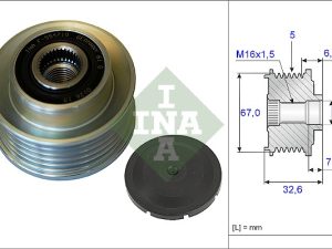 Fulie alternator INA 535 0097 10 – KIA | AutoRival
