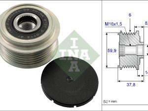 Fulie alternator INA 535 0135 10 – KIA | AutoRival