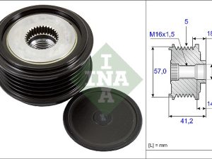 Fulie alternator INA 535 0248 10 – KIA | AutoRival