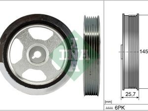 Fulie curea arbore cotit INA 544 0176 10 – KIA | AutoRival