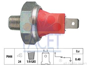 Senzor presiune ulei FACET 7.0017 – KIA | AutoRival