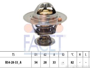 Termostat lichid racire FACET 7.8371S – KIA | AutoRival