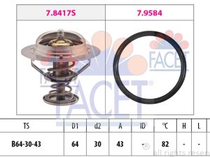 Termostat lichid racire FACET 7.8417 – KIA | AutoRival
