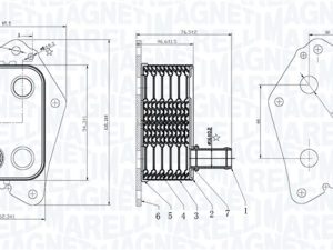 Radiator ulei motor MAGNETI MARELLI 350300006000 – KIA | AutoRival