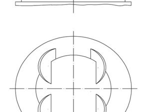 Piston MAHLE ORIGINAL 681 PI 00109 000 – KIA | AutoRival