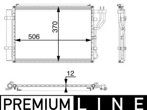 Condensator climatizare MAHLE ORIGINAL AC 48 000P – KIA | AutoRival