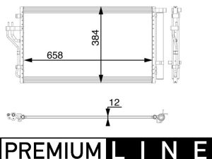Condensator climatizare MAHLE ORIGINAL AC 56 000P – KIA | AutoRival