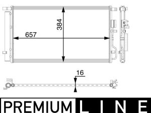 Condensator climatizare MAHLE ORIGINAL AC 63 000P – KIA | AutoRival