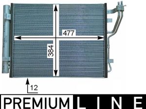 Condensator climatizare MAHLE ORIGINAL AC 709 000P – KIA | AutoRival