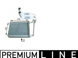 Schimbator de caldura incalzire habitaclu MAHLE ORIGINAL AH 175 000P – KIA | AutoRival