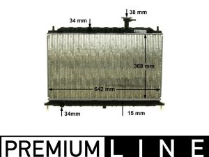 Radiator racire motor MAHLE ORIGINAL CR 1303 000P – KIA | AutoRival