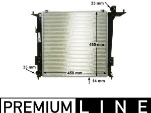 Radiator racire motor MAHLE ORIGINAL CR 1368 000P – KIA | AutoRival