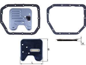 Filtru hidraulic cutie de viteze automata MAHLE ORIGINAL HX 246D – KIA | AutoRival