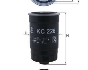 Filtru combustibil MAHLE ORIGINAL KC 226 – KIA | AutoRival