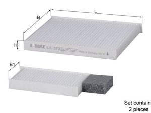 Filtru aer habitaclu MAHLE ORIGINAL LA 570/S – KIA | AutoRival