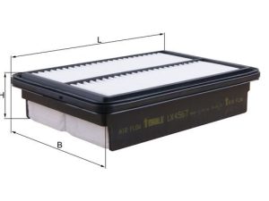 Filtru aer MAHLE ORIGINAL LX 4567 – KIA | AutoRival