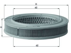 Filtru aer MAHLE ORIGINAL LX 552 – KIA | AutoRival