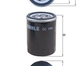 Filtru ulei MAHLE ORIGINAL OC 194 – KIA | AutoRival
