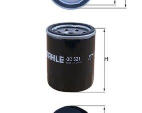 Filtru ulei MAHLE ORIGINAL OC 521 – KIA | AutoRival