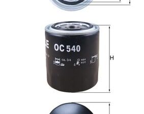 Filtru ulei MAHLE ORIGINAL OC 540 – KIA | AutoRival