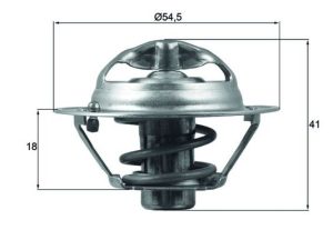 Termostat lichid racire MAHLE ORIGINAL TX 162 82D – KIA | AutoRival
