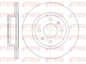 Disc frana REMSA 61365.10 – KIA | AutoRival