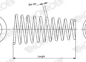 Arc spiral MONROE SP3689 – KIA | AutoRival