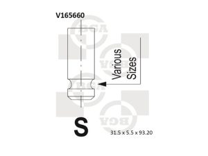 Supapa admisie BGA V165660 – KIA | AutoRival