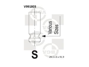 Supapa admisie BGA V991803 – KIA | AutoRival