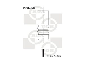 Supapa evacuare BGA V996058 – KIA | AutoRival