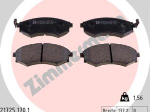 Set placute frana ZIMMERMANN 21725.170.1 – KIA | AutoRival
