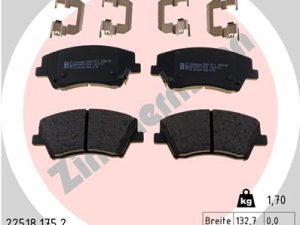 Set placute frana ZIMMERMANN 22518.175.2 – KIA | AutoRival