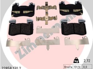 Set placute frana ZIMMERMANN 22858.170.2 – KIA | AutoRival
