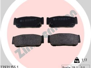 Set placute frana ZIMMERMANN 23931.155.1 – KIA | AutoRival