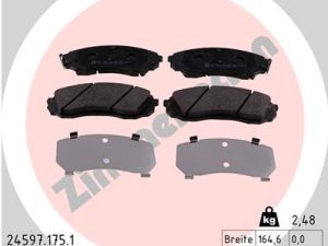 Set placute frana ZIMMERMANN 24597.175.1 – KIA | AutoRival