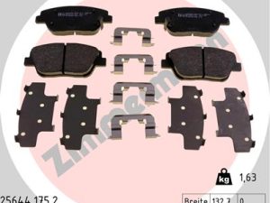 Set placute frana ZIMMERMANN 25644.175.2 – KIA | AutoRival