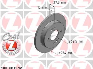 Disc frana ZIMMERMANN 285.3511.20 – KIA | AutoRival