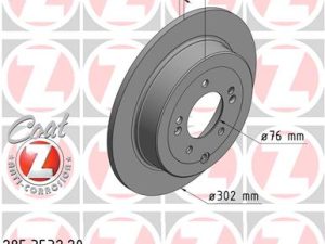 Disc frana ZIMMERMANN 285.3532.20 – KIA | AutoRival