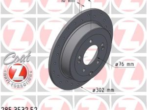 Disc frana ZIMMERMANN 285.3532.52 – KIA | AutoRival