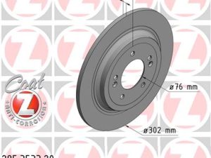 Disc frana ZIMMERMANN 285.3533.20 – KIA | AutoRival
