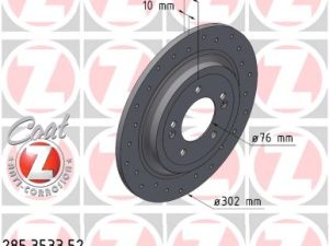 Disc frana ZIMMERMANN 285.3533.52 – KIA | AutoRival