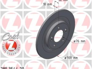 Disc frana ZIMMERMANN 285.3544.20 – KIA | AutoRival