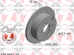 Disc frana ZIMMERMANN 320.3804.20 – KIA | AutoRival