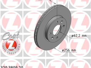 Disc frana ZIMMERMANN 320.3809.20 – KIA | AutoRival